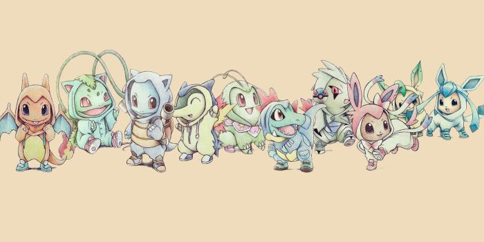1920x1080 Pokemon Cute Eevee Eevee Evolutions Wallpaper Wallpaper Panda