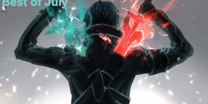 1280x720 BEST WALLPAPER OF JULY TOP 5 + LINKS [ kirito SAO, OSU, mountains, weird  circle]