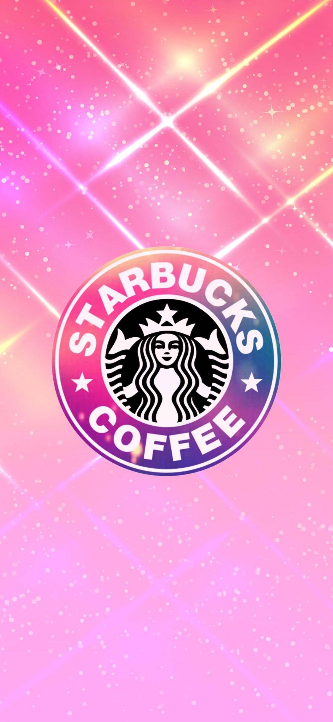 1125x2436 Pink Wallpaper, Iphone Wallpapers, Starbucks, Unicorn, - Rose Gold