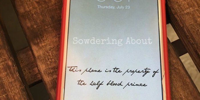 1200x1600 Sowdering About: Harry Potter Cell Phone Wallpaper