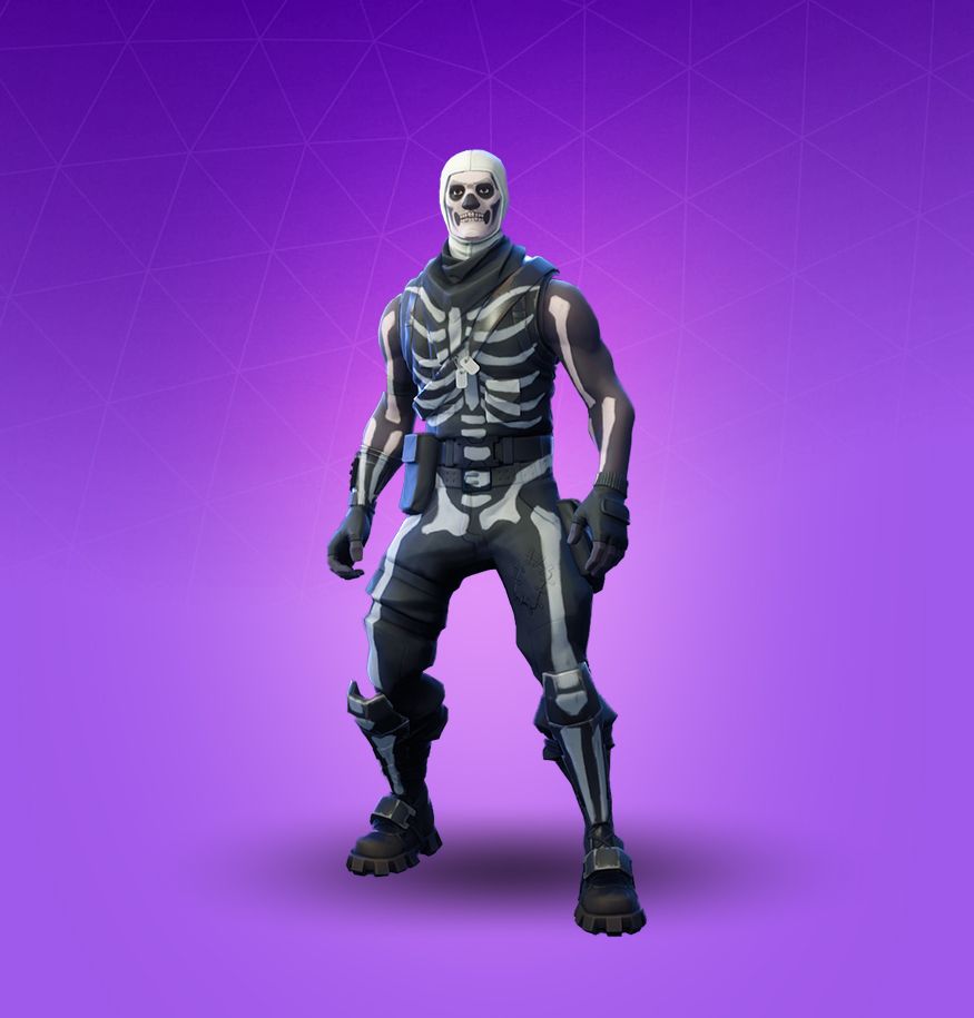 875x915 Fortnite Skull Trooper Skin - Outfit, PNGs, Images - Pro Game Guides