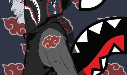 1900x2851 Bape Logo Wallpaper - Naruto Bape (#41424) - HD Wallpaper Download