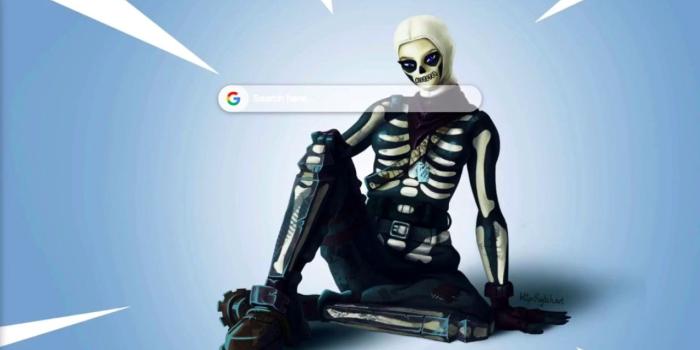 1280x720 Fortnite Skull Trooper HD Wallpapers & New Tab