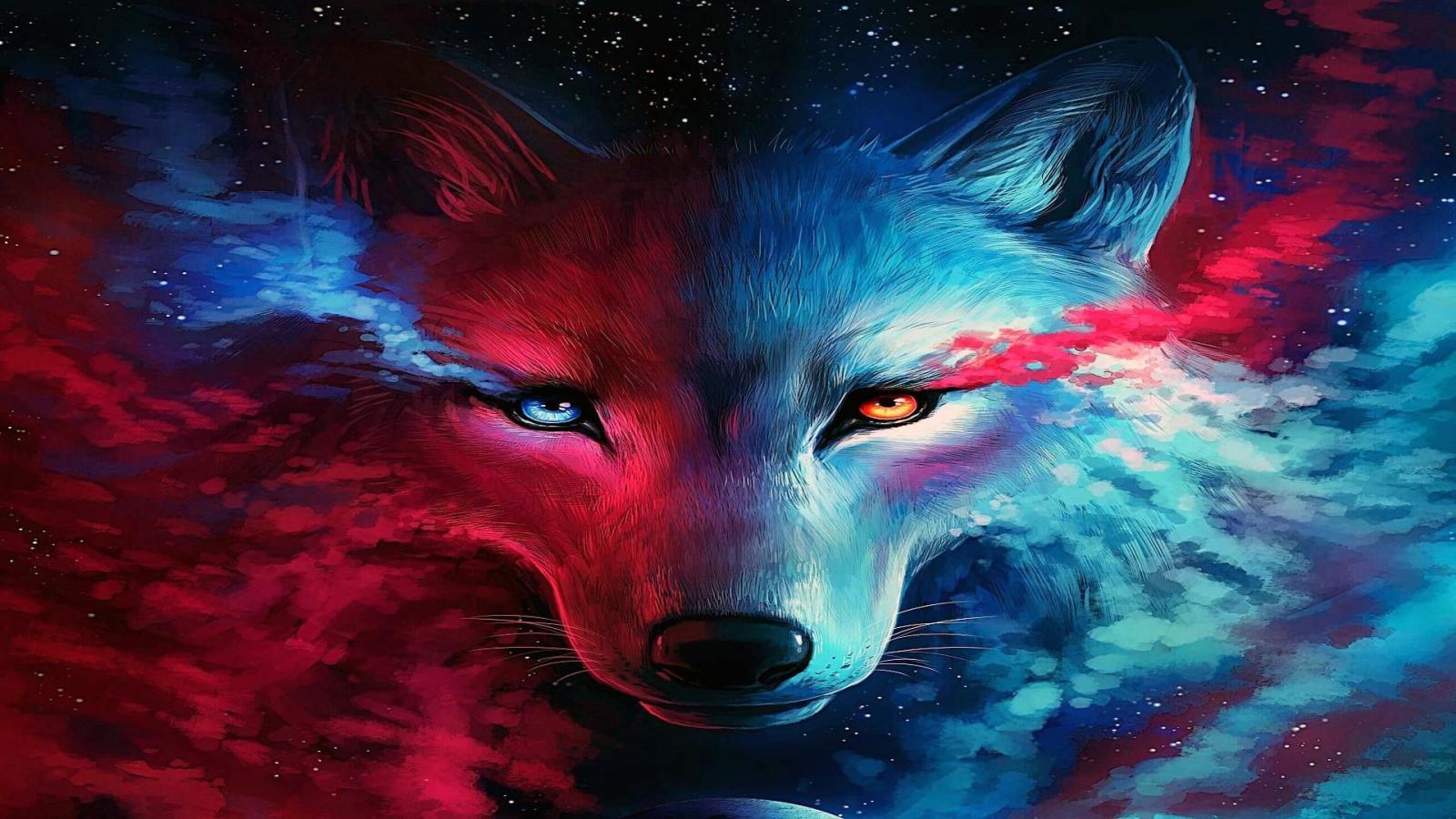 1920x1080 80+ Galaxy Wolf Wallpapers on WallpaperPlay