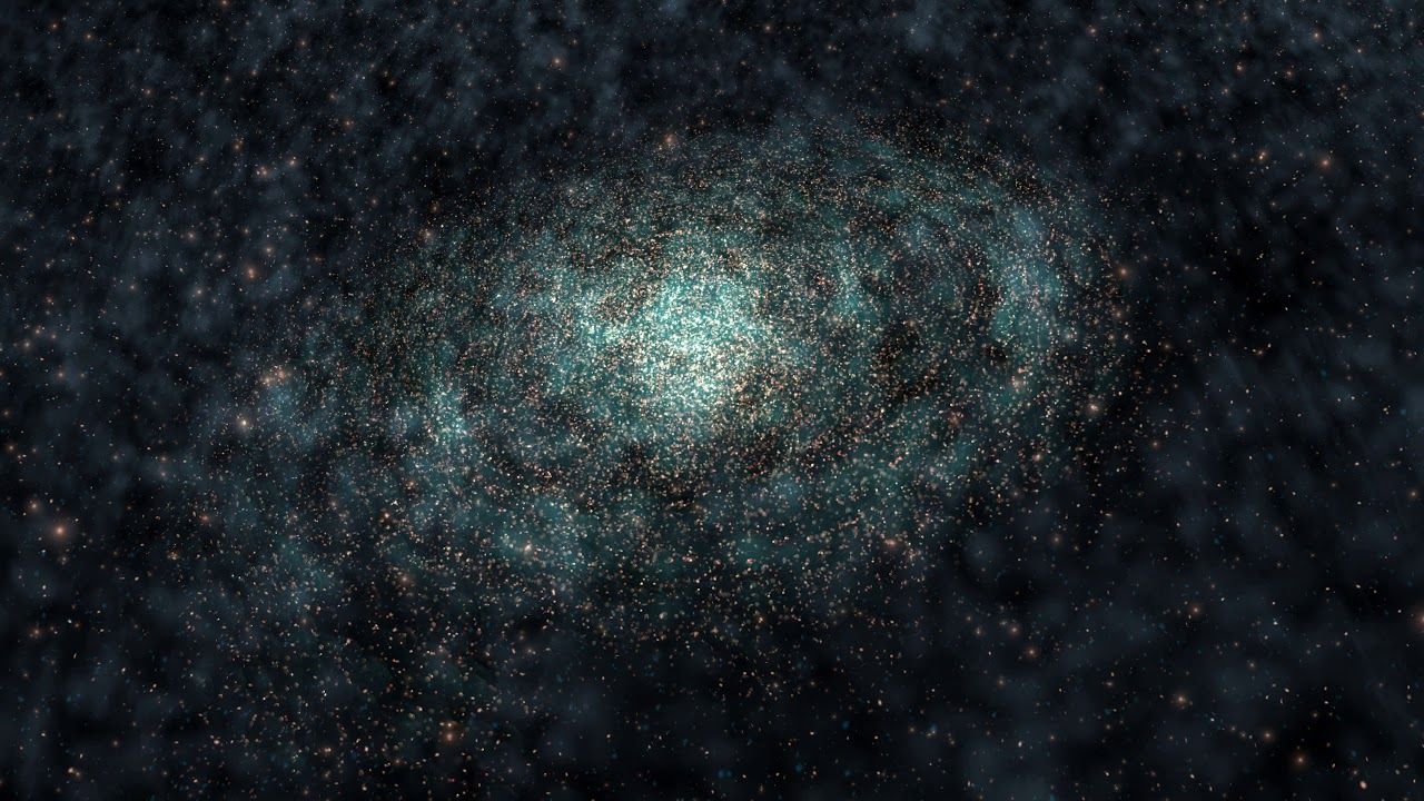 1280x720 4K Space Galaxy - Colorful Animated Wallpaper