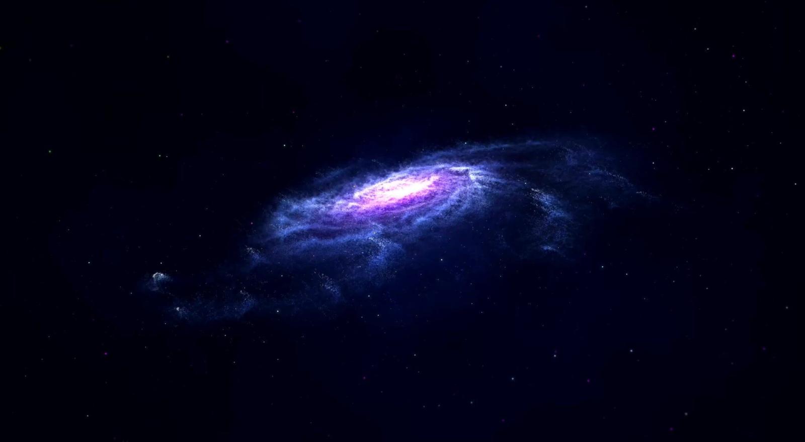 2048x1124 4K Galaxy Nebula Animation Live Wallpaper - DesktopHut