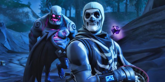 3840x2400 Download wallpapers 4k, Skull Trooper, monsters, Fortnite Battle