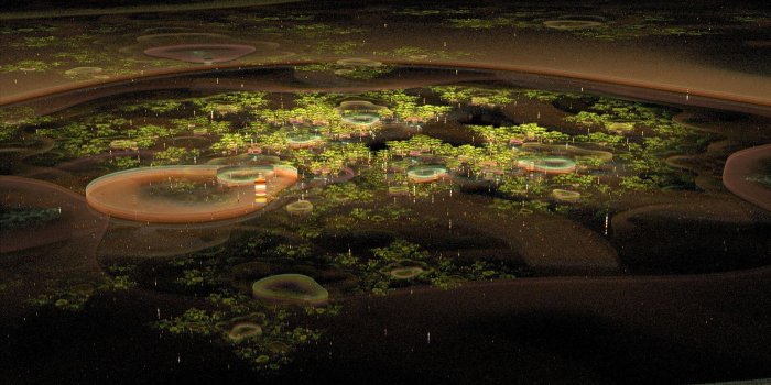 1920x1080 Wallpaper,fractal,fantasy,float,city - free photo from needpix.com