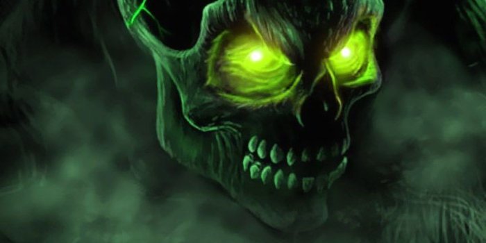 1920x3413 59229378 RIP Skull wallpaper, full theme pack with green smoke and