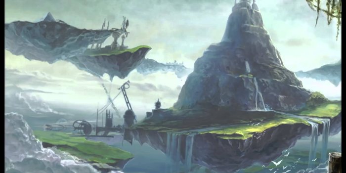 1920x1080 The floating city one reminds me of Zeal from Chrono - #132880970