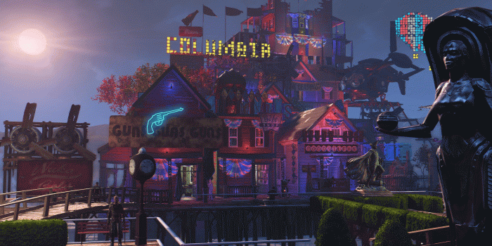 1920x1080 See BioShock Infinite's floating city recreated in Fallout 4 - Geek.com