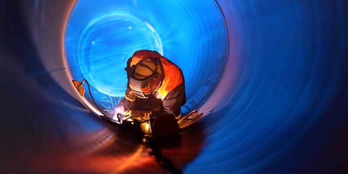 1332x850 Wallpaper light, sparks, welding, metal, docking, connection