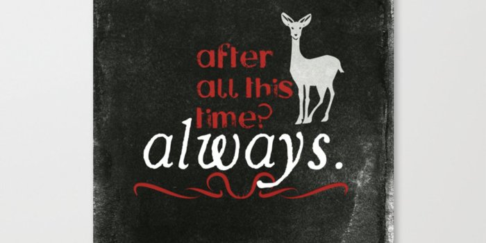 1500x1500 Harry Potter Severus Snape After all this time? - Always. Canvas Print