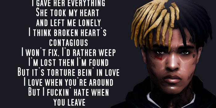 1280x720 XXXTENTACION - SAD (Lyrics)