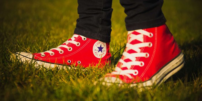 3840x2560 3043296 converse, footwear, grass, logo, shoes, sneakers 4k