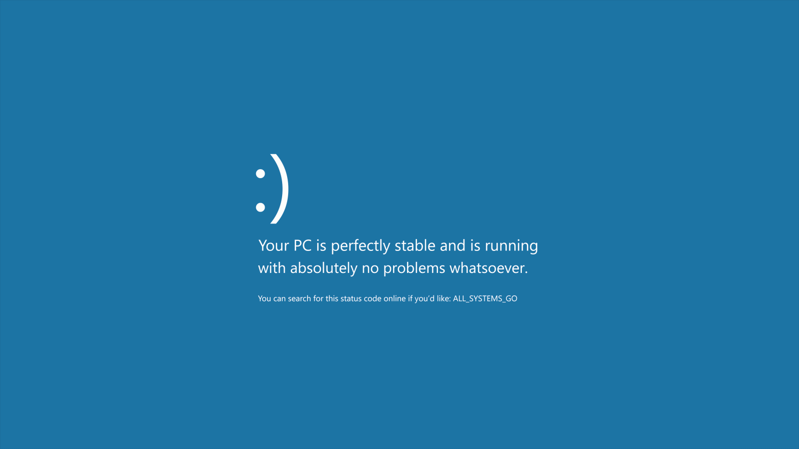 3840x2160 This 4K BSOD Wallpaper Is the Perfect Choice for Windows 10 Fanboys