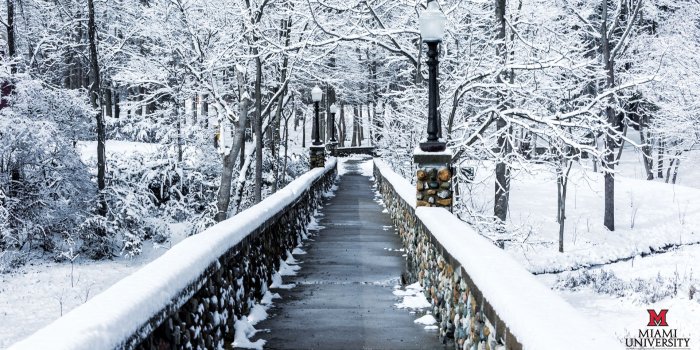 1920x1080 Miami University - Winter wallpaper