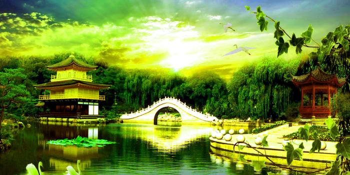 2560x1920 Good Morning Nature Wallpaper Pictures Images For Whatsapp - Kinkaku