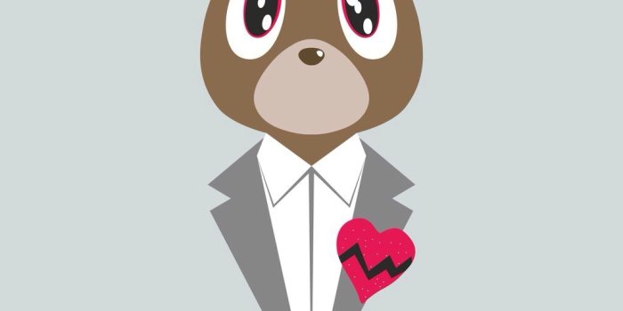 1024x1024 kanye bear | Art + Design | Kanye west tattoo, Kanye west bear