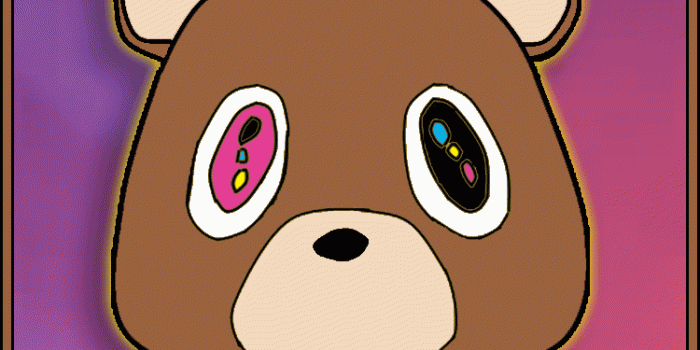 750x1334 Kanye West Bear iPhone 6 Background | iPhone Backgrounds | Kanye