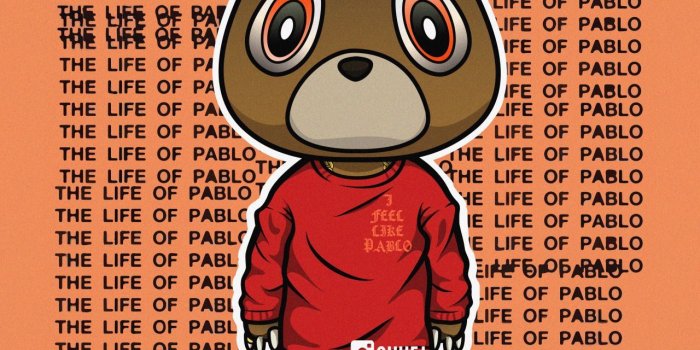 1280x1280 Jordan on GOOD in 2019 | Kanye west, Kanye west bear, Pablo kanye
