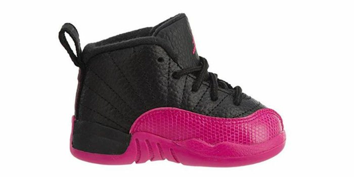 1600x1200 Nike Air Jordan XII 12 Retro TD Toddler 819666 026 Black/Pink Size 7C NEW  IN BOX