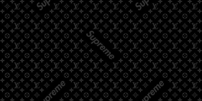 1060x956 Black Louis Vuitton Supreme Wallpapers - Top Free Black Louis