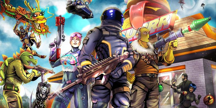 2560x1440 Wallpaper : fortnite, PC gaming, game logo 2560x1440 - liran123