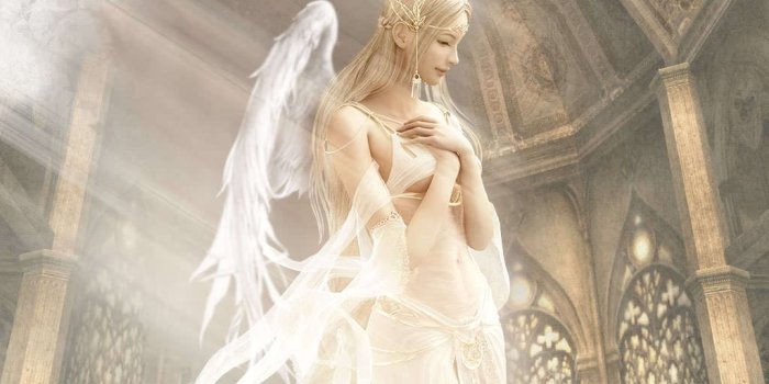 1024x768 Beautiful Angel - Angels Wallpaper (8025041) - Fanpop