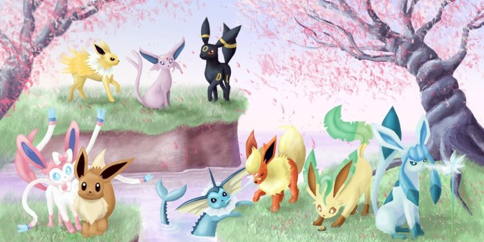 1920x1080 63+ Eevee Evolution Wallpapers on WallpaperPlay