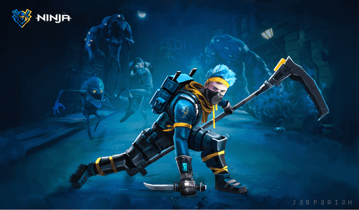 1200x703 Cool Fortnite Ninja Wallpapers Top Free - Skin Di Ninja Fortnite