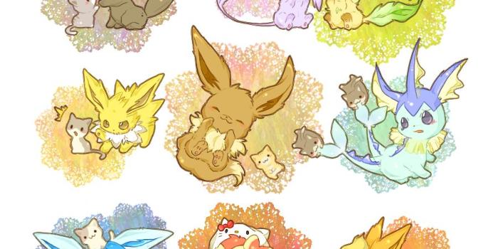 900x900 Eeveelution - Pokémon - Zerochan Anime Image Board