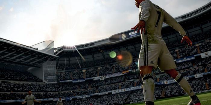 1332x850 Wallpaper logo, Cristiano Ronaldo, game, Adidas, stadium, sun