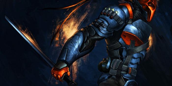 1920x1080 Deathstroke, Painting, Batman, Batman: Arkham Origins Wallpapers HD
