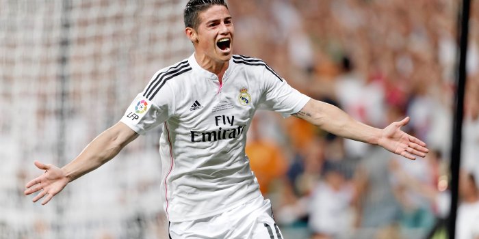 5120x2880 Wallpaper : Real Madrid, soccer, James Rodriguez, men 5120x2880