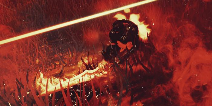 3840x2160 Fortnite Black Knight And Red Knight Wallpaper - black wallpaper