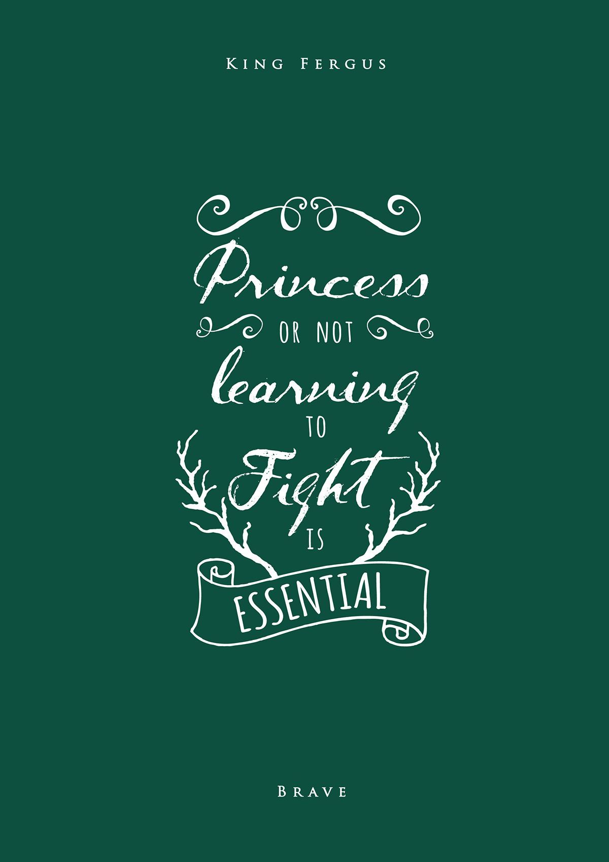 1200x1697 Updated Type Posters on some of the most inspiring disney quotes