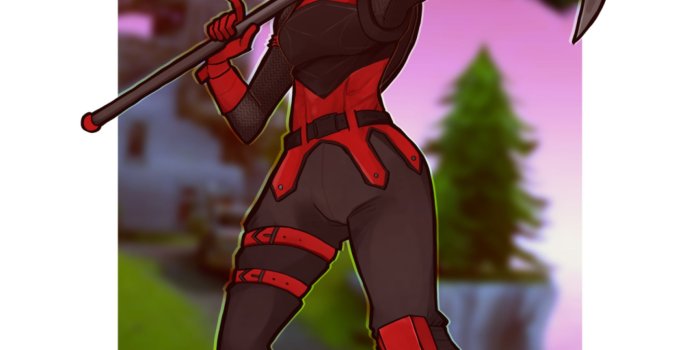 2048x2834 Red knight by CaseyKeshui on @DeviantArt | Fortnite in 2019 | Red