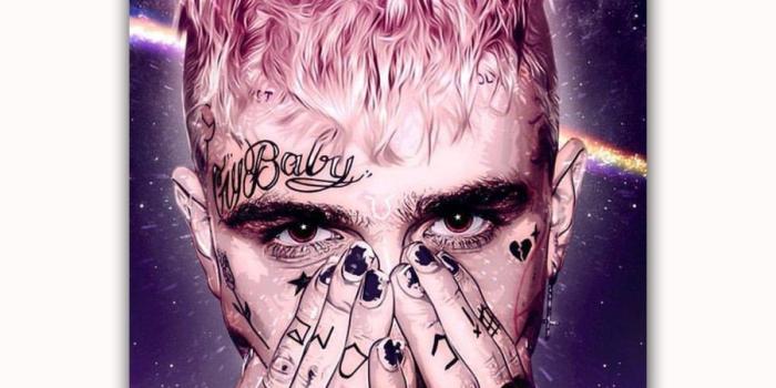 900x900 US $5.89 |MQ1299 Young RIP Lil Peep Custom Angel Rapper Singer Star Hot New  Art Poster Top Silk Light Canvas Home Decor Wall Picture Print-in Painting 