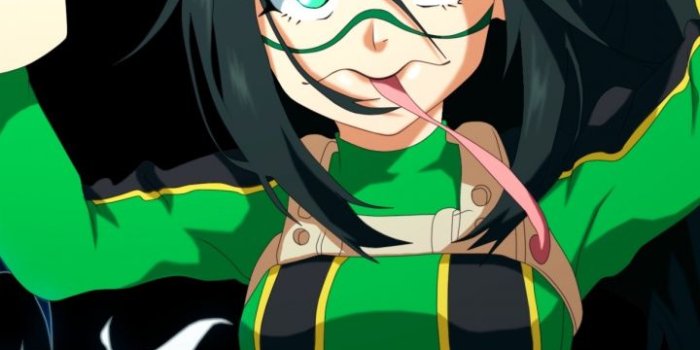 720x1280 Tsuyu Asui, Boku no Hero Academia, anime girl, artwork, 720x1280