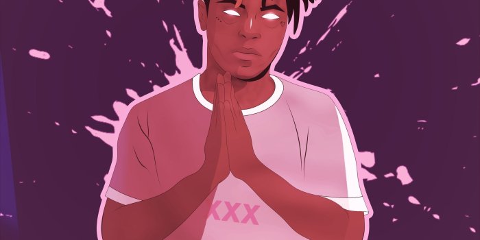 2242x2046 XXXTentacion Red Wallpapers