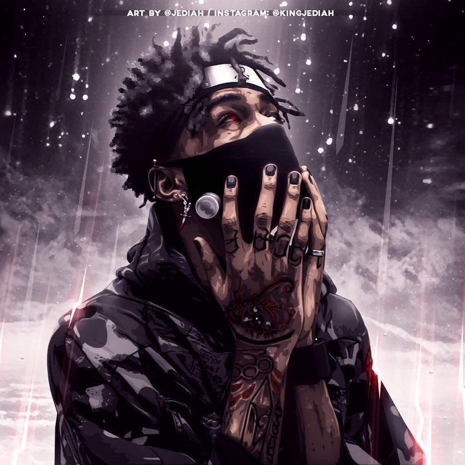 933x933 SCARLXRD | Wallpapers | Rapper art, Dope art, Trill art
