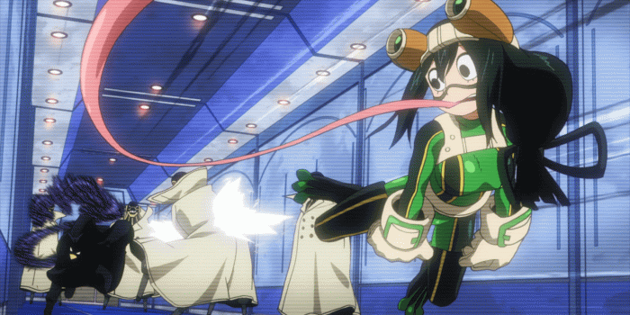 1920x1080 Fumikage Tokoyami & Tsuyu Asui vs. Ectoplasm | My Hero Academia Wiki