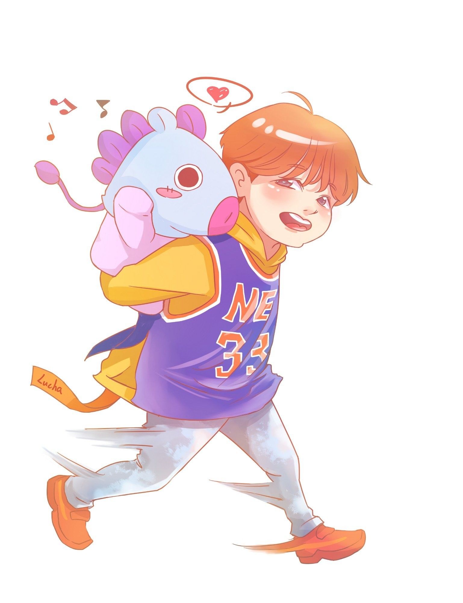 1538x2000 Bts Fanart Print Chibi 2 15 Bts Fanart - Kpop Wallpaper