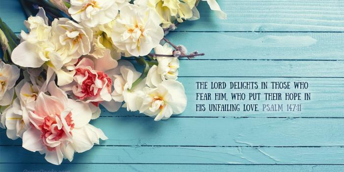 1440x900 Psalm 147:11 Wallpaper - Free Flowers Desktop Backgrounds