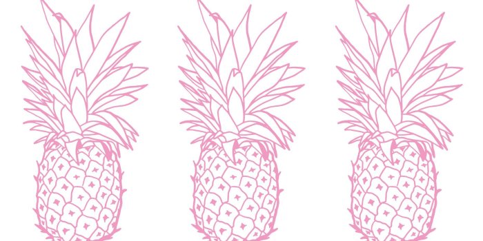 1856x1161 Pink white pineapples desktop Wallpaper background | Color, patterns