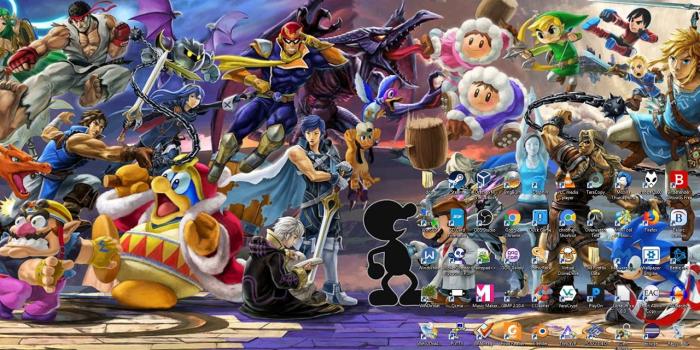 1280x720 Super Smash Bros Ultimate - Animated Wallpaper