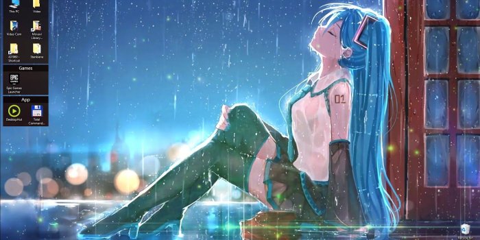 1280x720 Anime Lonely Girl Video Live Wallpaper - DesktopHut