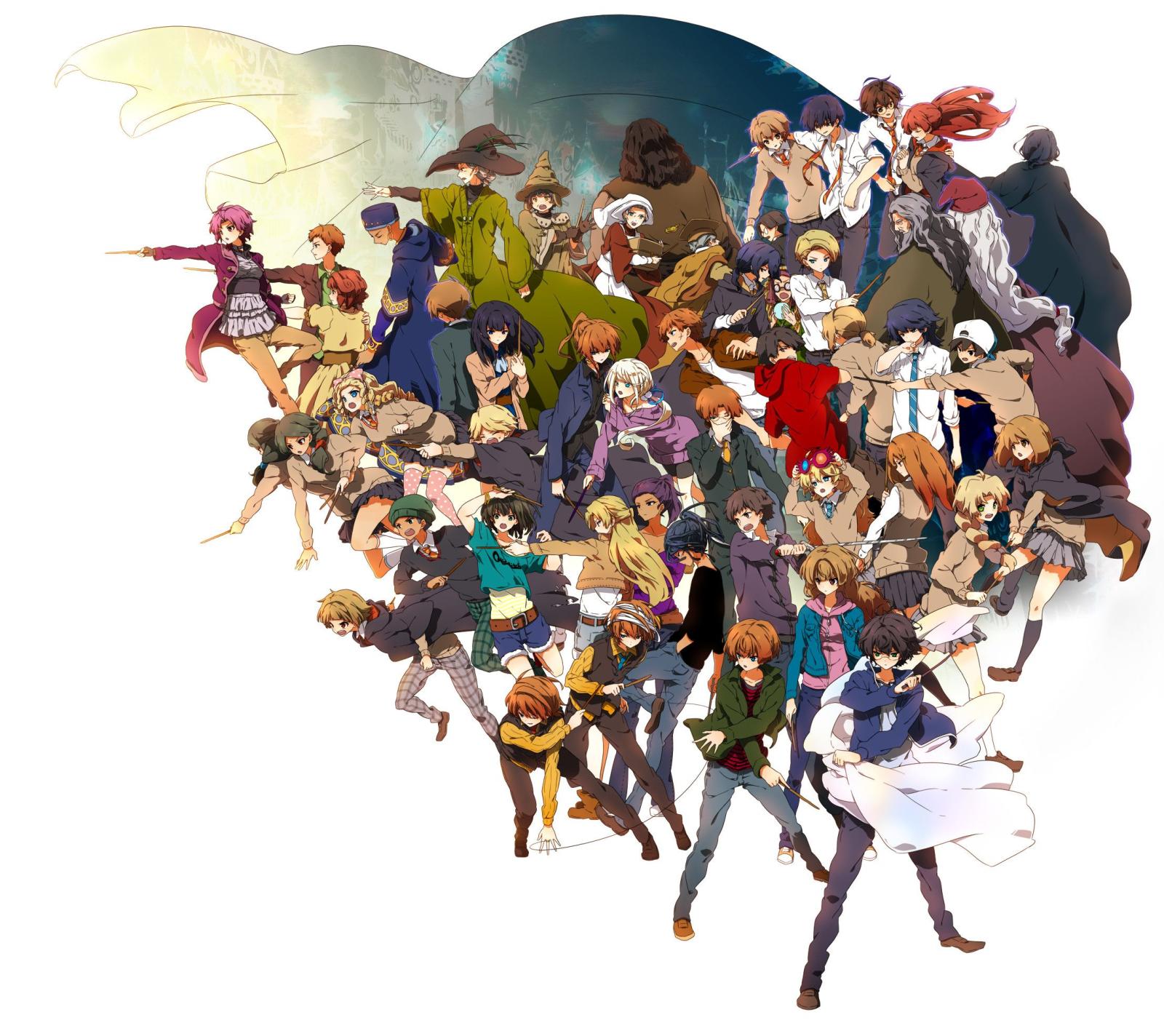 2214x1971 Harry Potter Anime Wallpapers