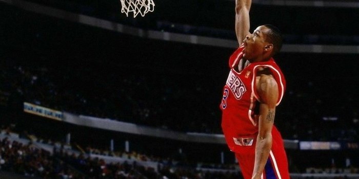 1280x1024 Wallpaper : sports, NBA, Slam Dunk, Philadelphia 76ers, Allen